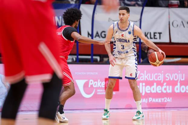 Zagreb: Susret Cibone i Pallacanestro Reggiana u 6. kolu FIBA Europa kupa