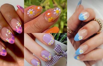 Isprobajte ideje za proljetnu manikuru - cvijeće na noktima