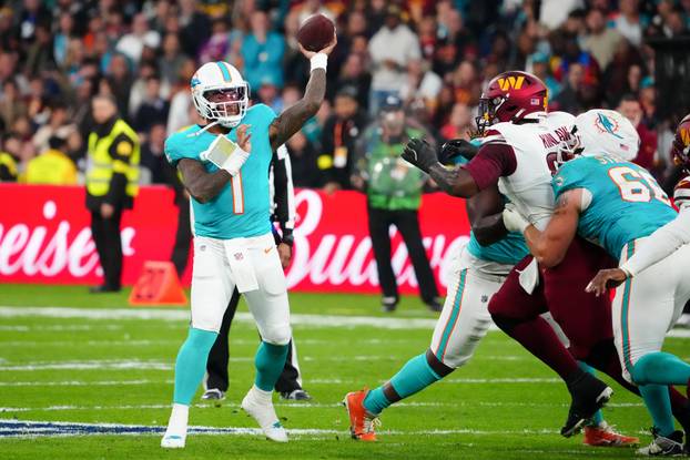NFL: Madrid Game-Washington Commanders at Miami Dolphins