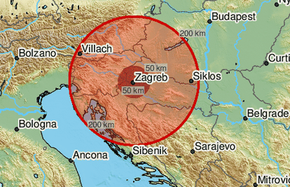 Novi potres zatresao je Zagreb, bio je magnitude 1,7: 'Kratko je trajao. Buka i lagano se treslo'