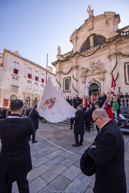 U Dubrovniku je spuštanjem barjaka završena 1052. festa svetog Vlaha