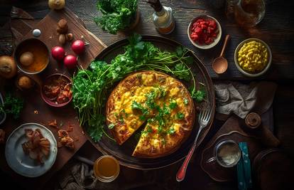 Pita s krumpirom i piletinom