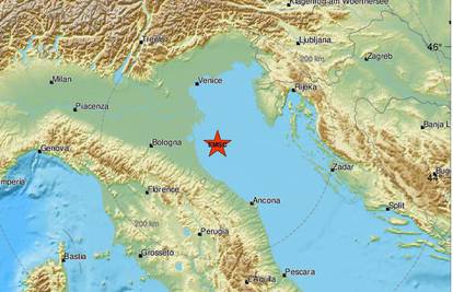 Zatreslo u podmorju sjevernog Jadrana: 4,2 prema Richteru