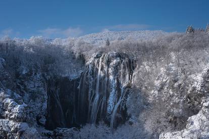 Zimska idila na Plitvicama