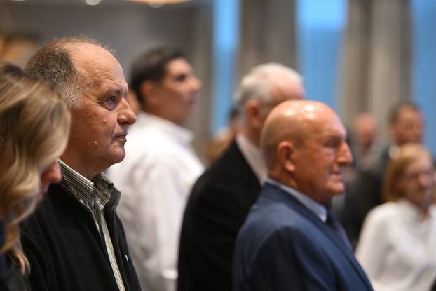 Zagreb: Proslava 80. rođendana Košarkaškog kluba Cibona u hotelu Esplanade