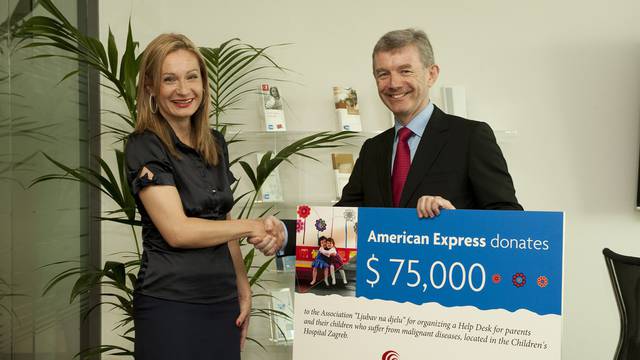 American Express proslavio donaciju udruzi Ljubav na djelu