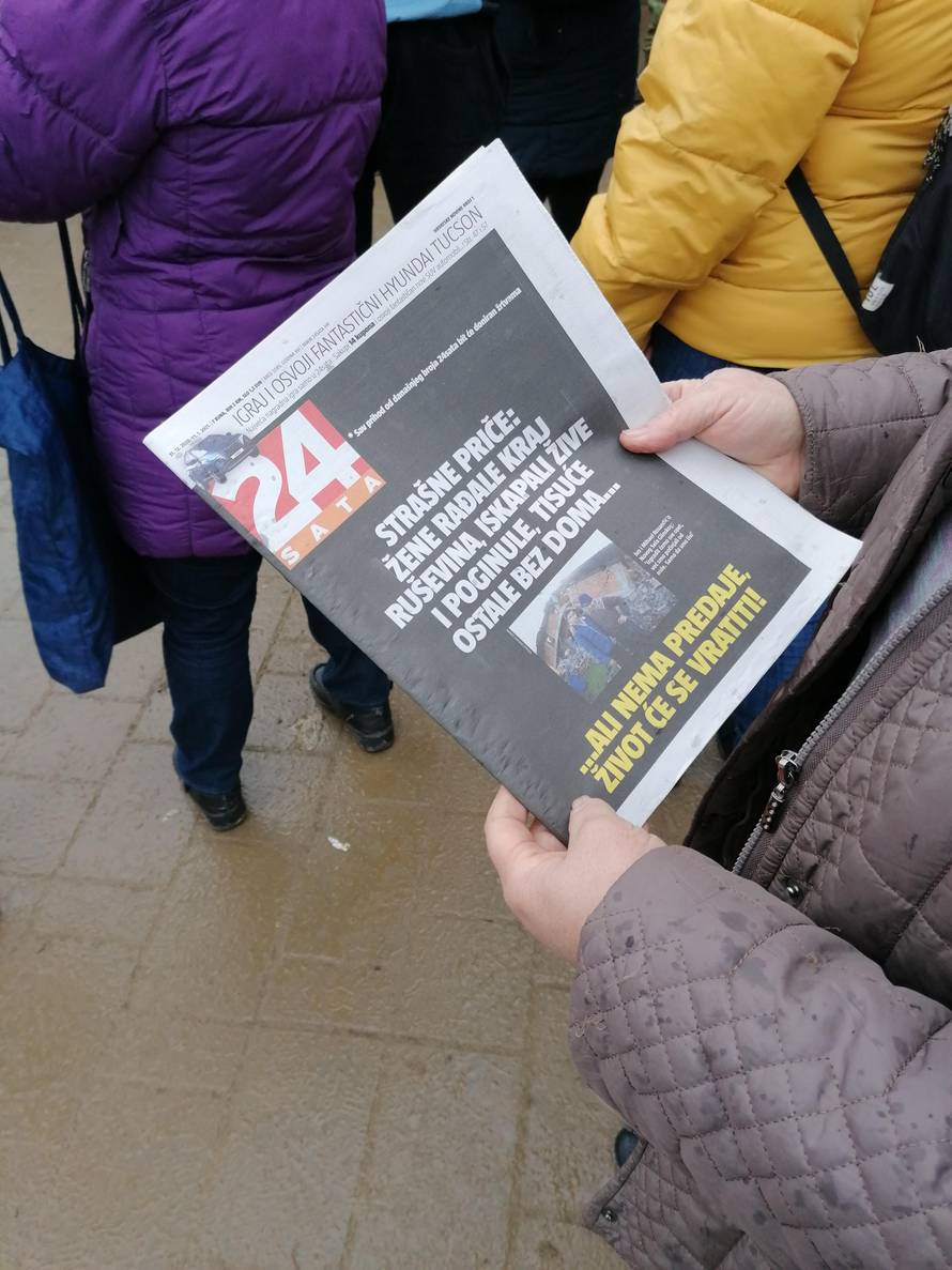 Dragi čitatelji, hvala! Novine su se rasprodale, a sav prihod ide za pomoć stradalima u potresu