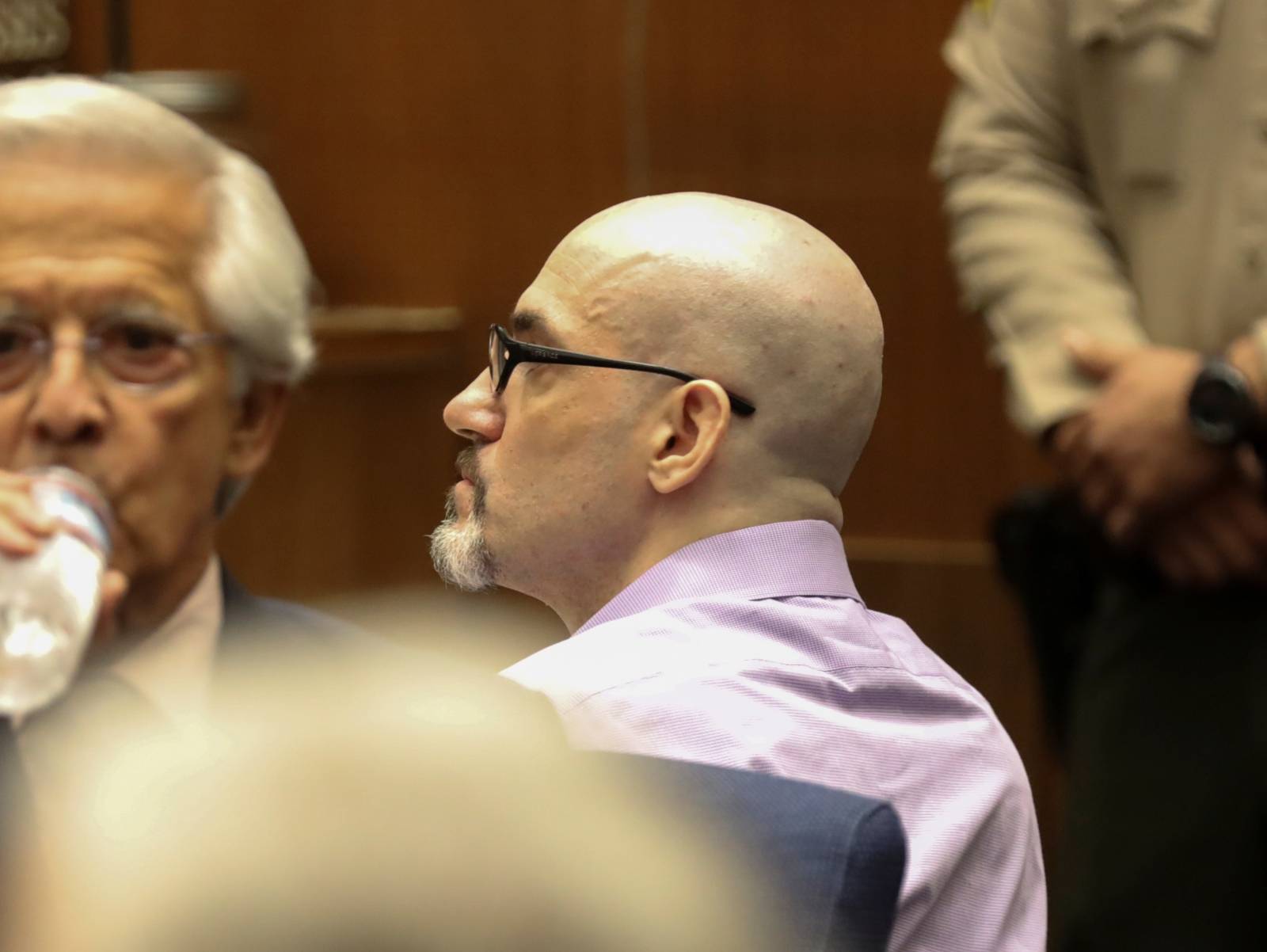Michael Thomas Gargiulo attends his trial in Los Angeles