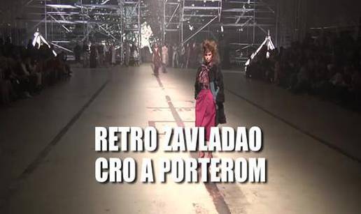 Retro 'look' zavladao trećom večeri Cro A Portera 