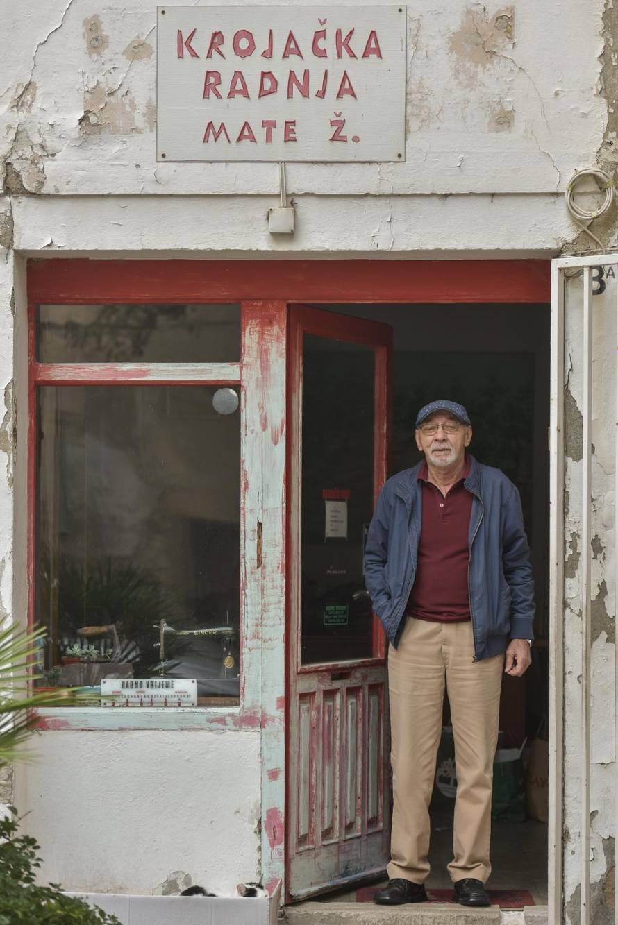 Krojača Matu Ž. vole Zadrani, ali i mace koje redovito hrani