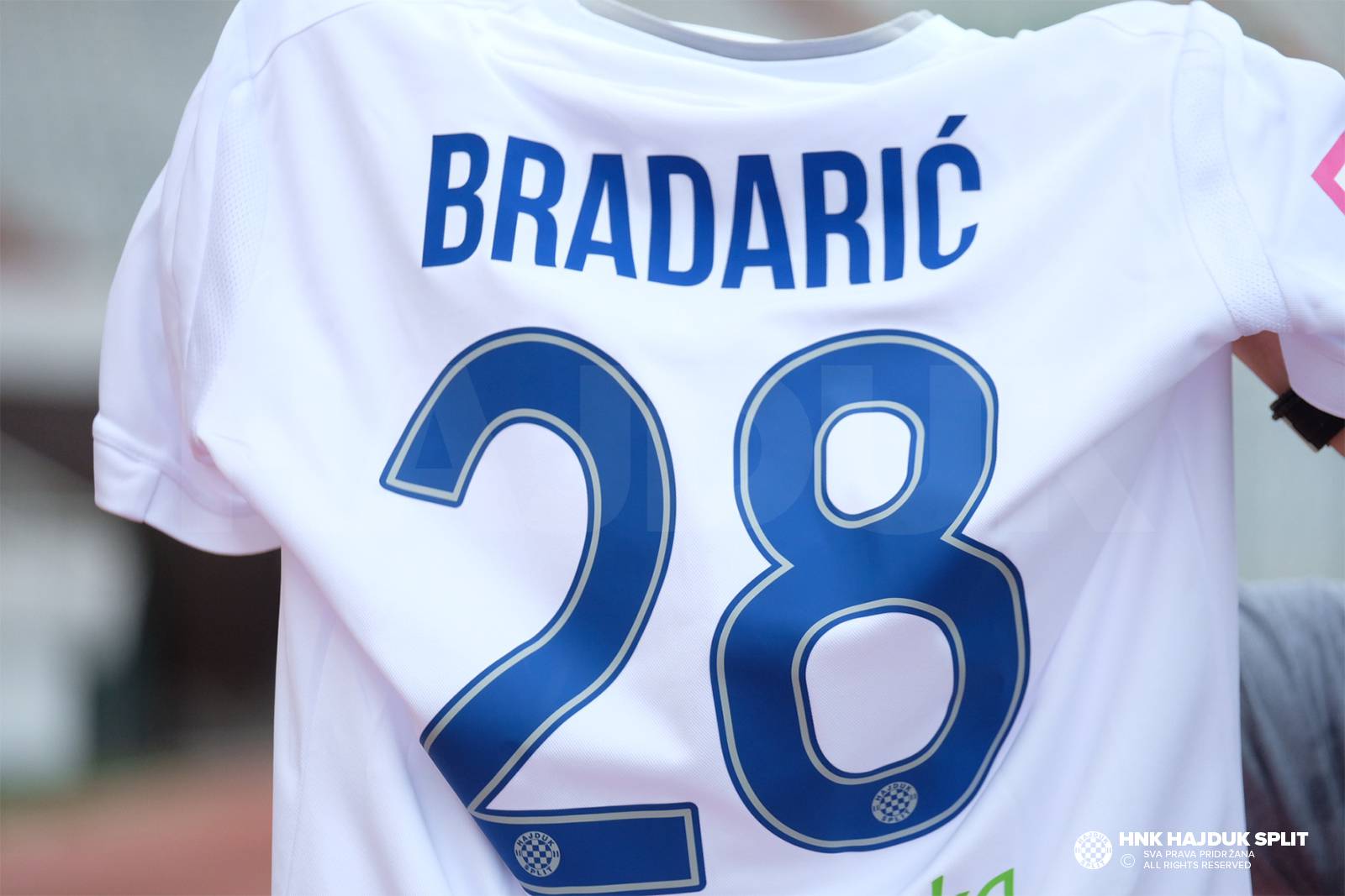Zvijezda Hajdukovog ljeta, Filip Bradarić, priključio se treningu
