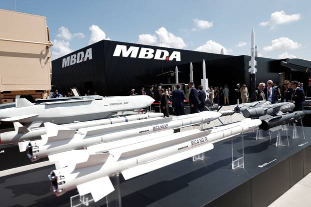 55th Paris Air Show at Le Bourget Airport near Paris