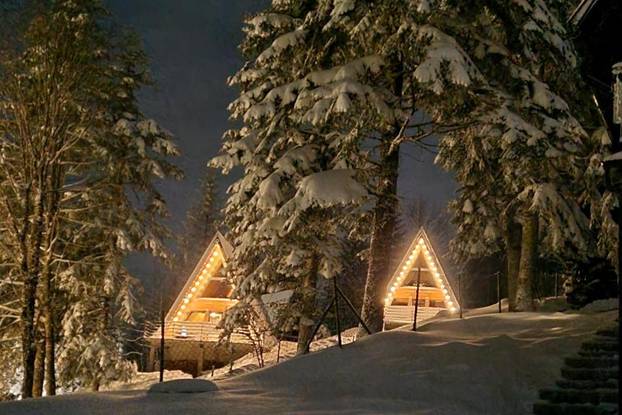 FOTO Gorska bajka u Hrvatskoj: Možete li zamisliti bolje mjesto za zimski bijeg od ljudi i stresa?