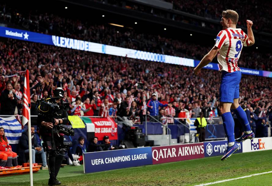 UEFA Champions League - Play Off - Second Leg - Atletico Madrid v Club Brugge