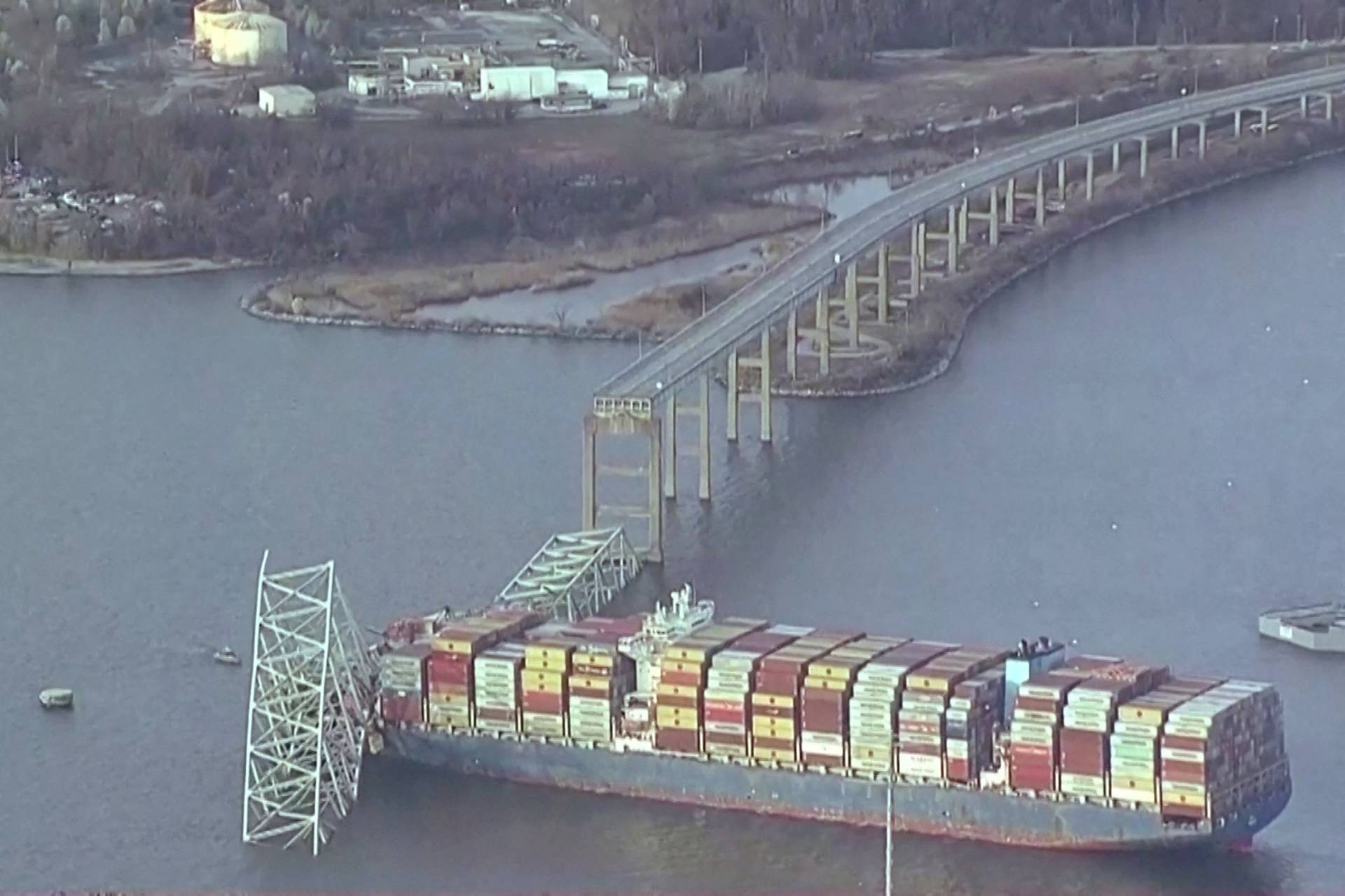 Francis Scott Key Bridge collapse in Baltimore