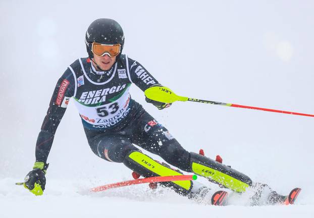 Zagreb: Prva vožnja muškog slaloma Audi FIS Svjetskog skijaškog kupa