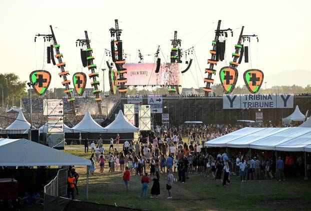 Zagreb: Iščekivanje koncerta Eda Sheerana kod Mosta slobode