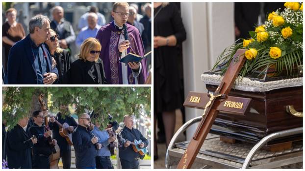 FOTO Obitelj i prijatelji oprostili se od glazbenice Vere Svobode