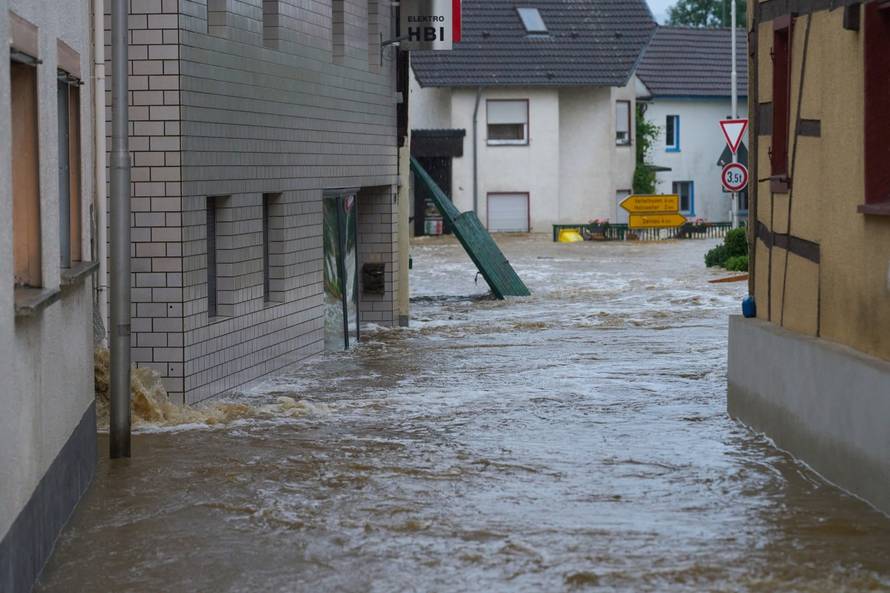Storm in Rhineland-Palatinate