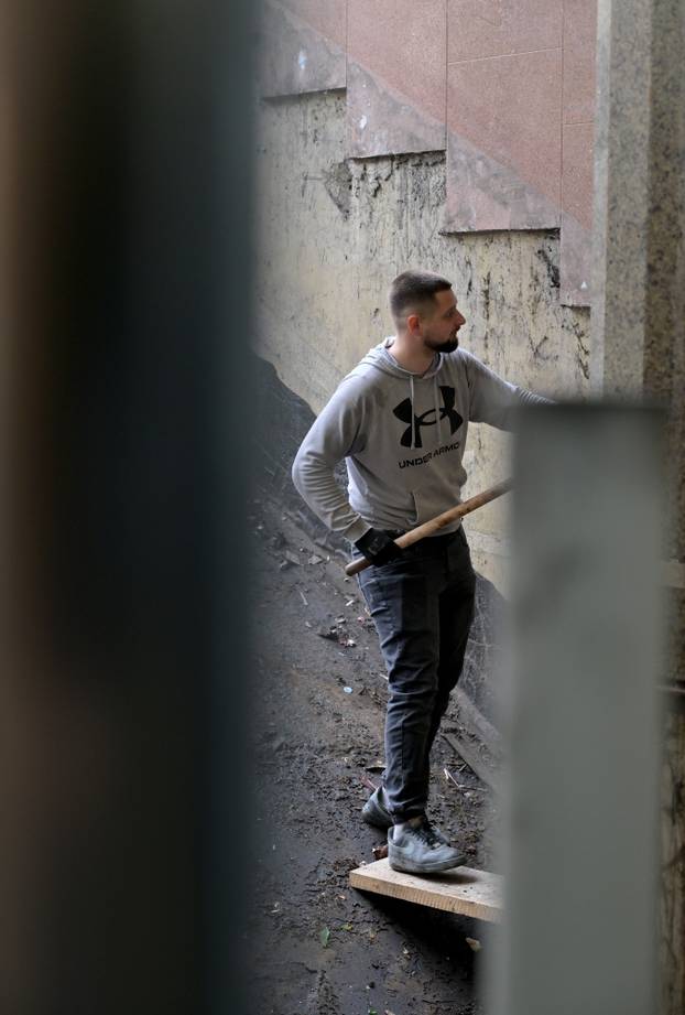 Zagreb: U tijeku su radovi na obnovi pokretnih stepenica Importanne centra 