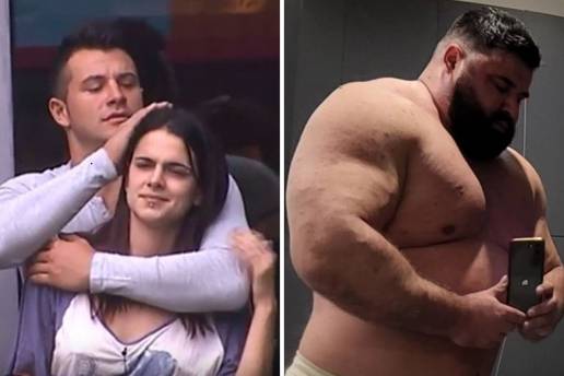 FOTO Sje&cacute;ate li se Steffani iz Big Brothera? Vodila je ljubav s Ervinom koji danas ima 170 kila