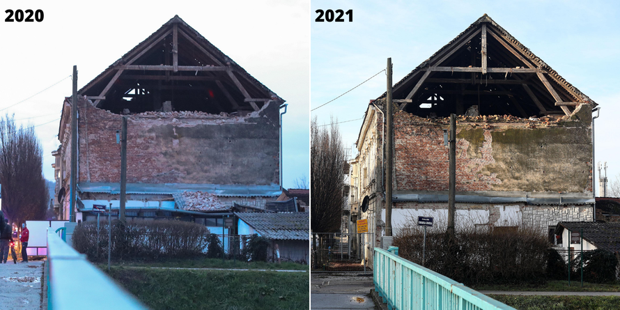 Država kaže da već obnavlja? Pogledajte fotografije Banije godinu dana nakon potresa...