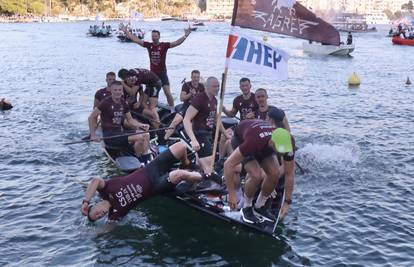 VIDEO Lađari Zagreba odnijeli pobjedu na 27. Maratonu lađa: Njihovom veselju nema kraja!