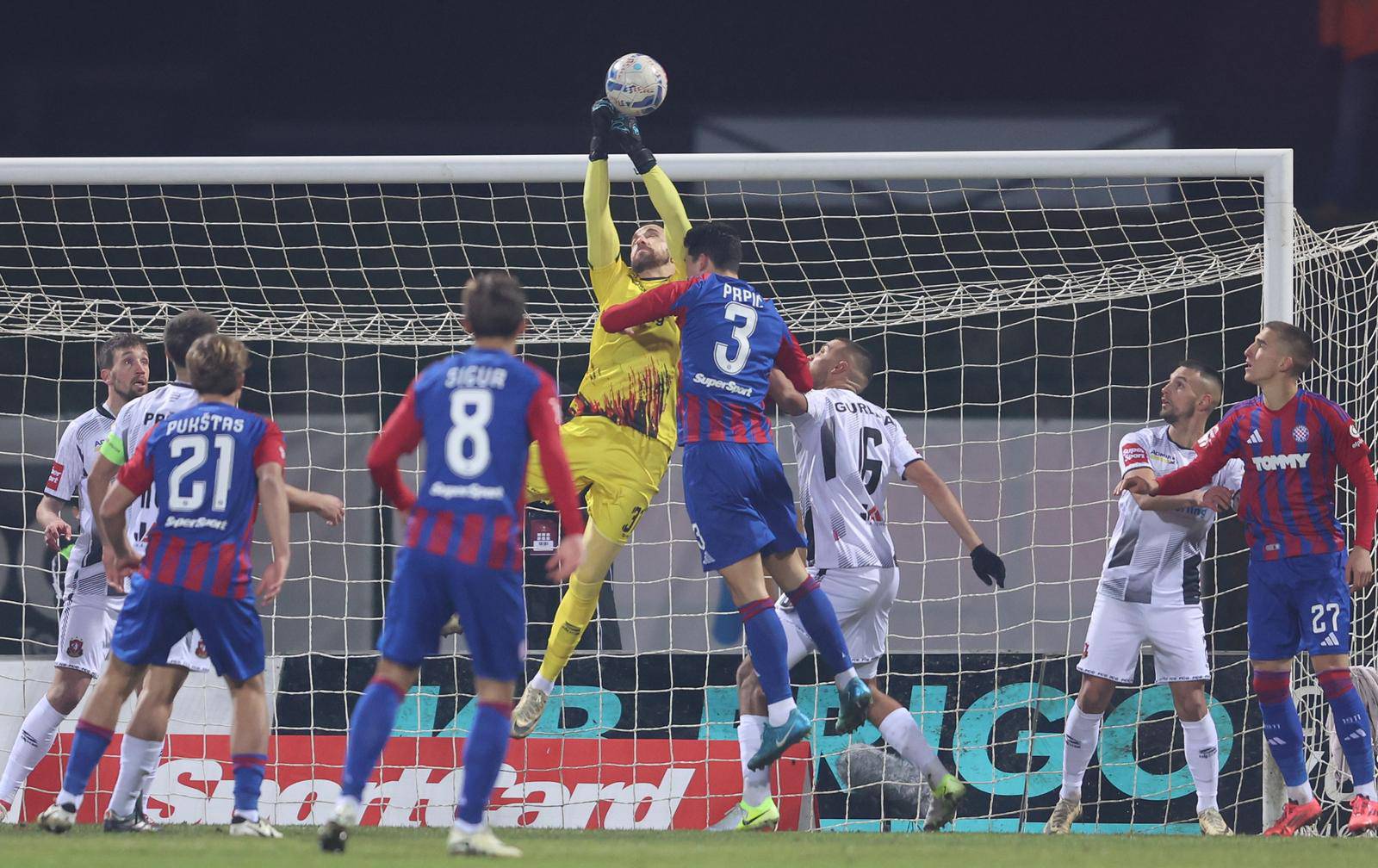 Velika Gorica: Gorica i Hajduk sastali se u 16. kolu SuperSport HNL-a