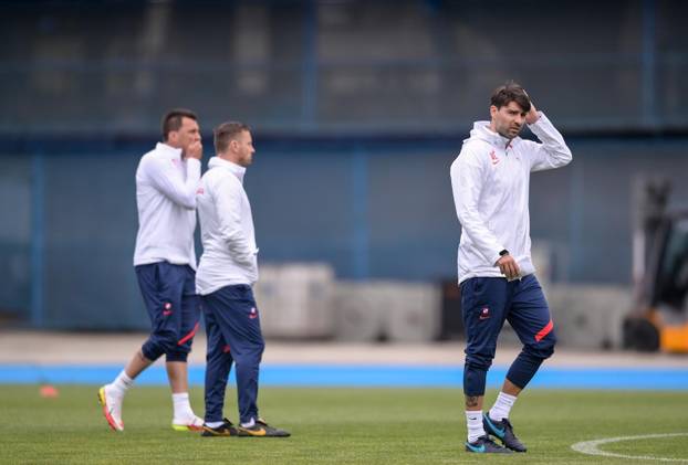 Zagreb: Trening nogometnih reprezentativaca prije utakmice s Austrijom 