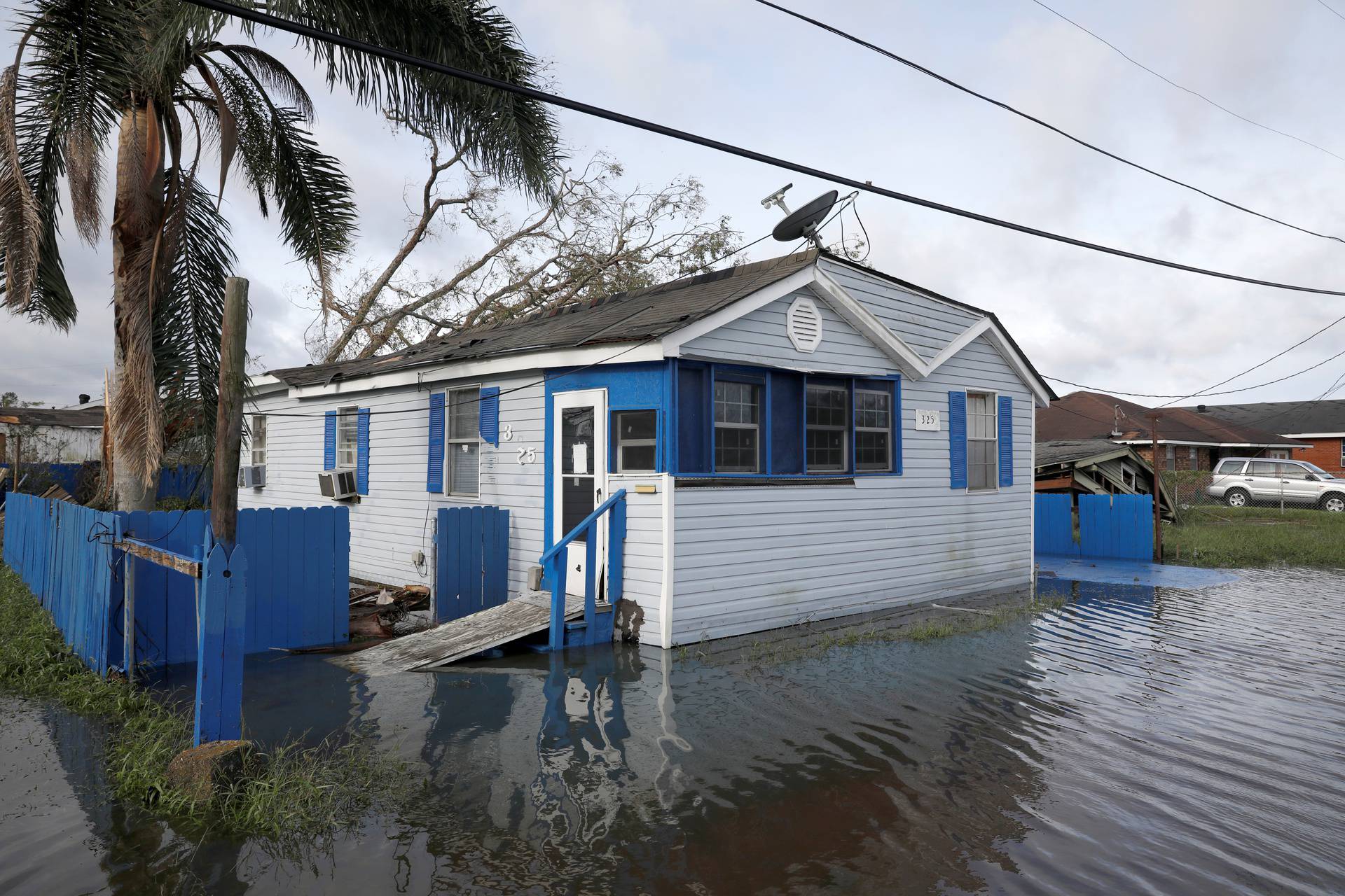 Aftermath of Hurricane Ida in Louisiana