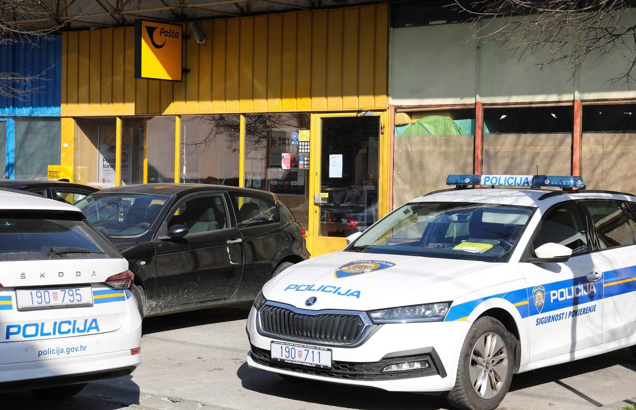 Maskirani razbojnik u Zagrebu prijetio oružjem i opljačkao poštu. Policija traga za njim