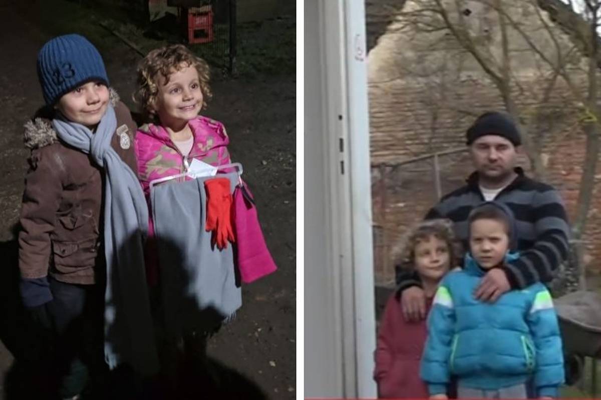 Sreća u obitelji Cerovski: Tea (5) i Gabrijel (6) dobili kontejner i konačno će spavati u toplom