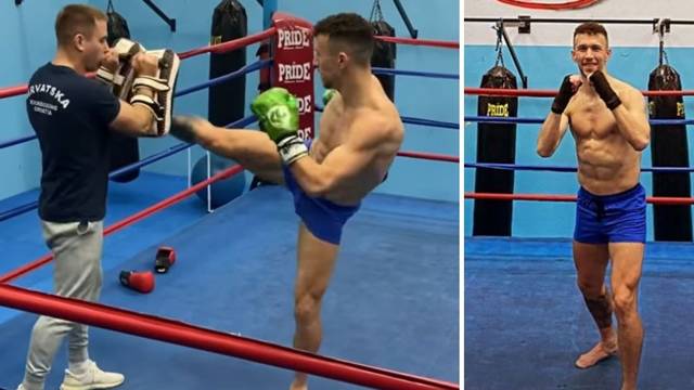 Za njega nema odmora: Perišić pokazao umijeće u kickboxingu