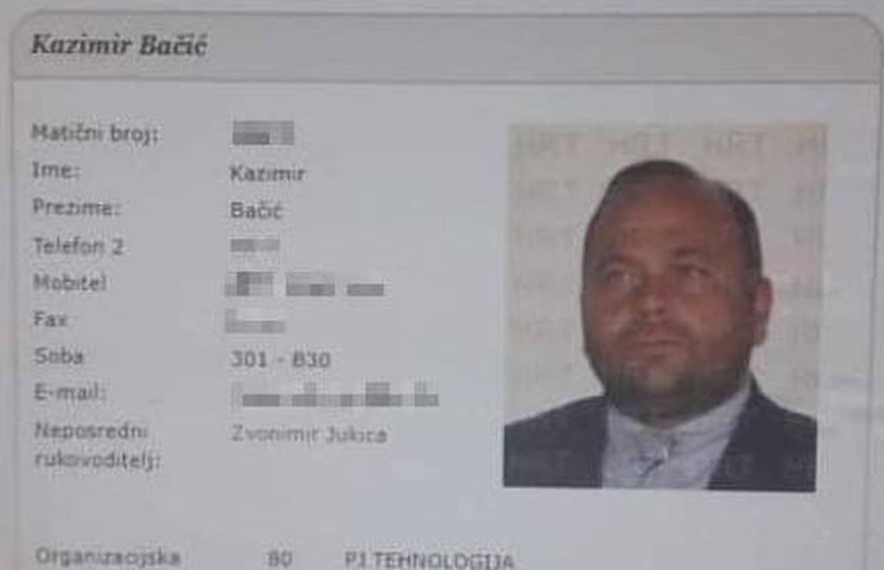 Kazimir Bačić je tražio službeni auto, mobitel i poseban ured?
