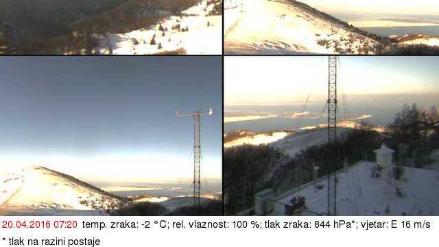 Drastičan pad temperature: Na Zavižanu -2, a u Zagrebu 2°C