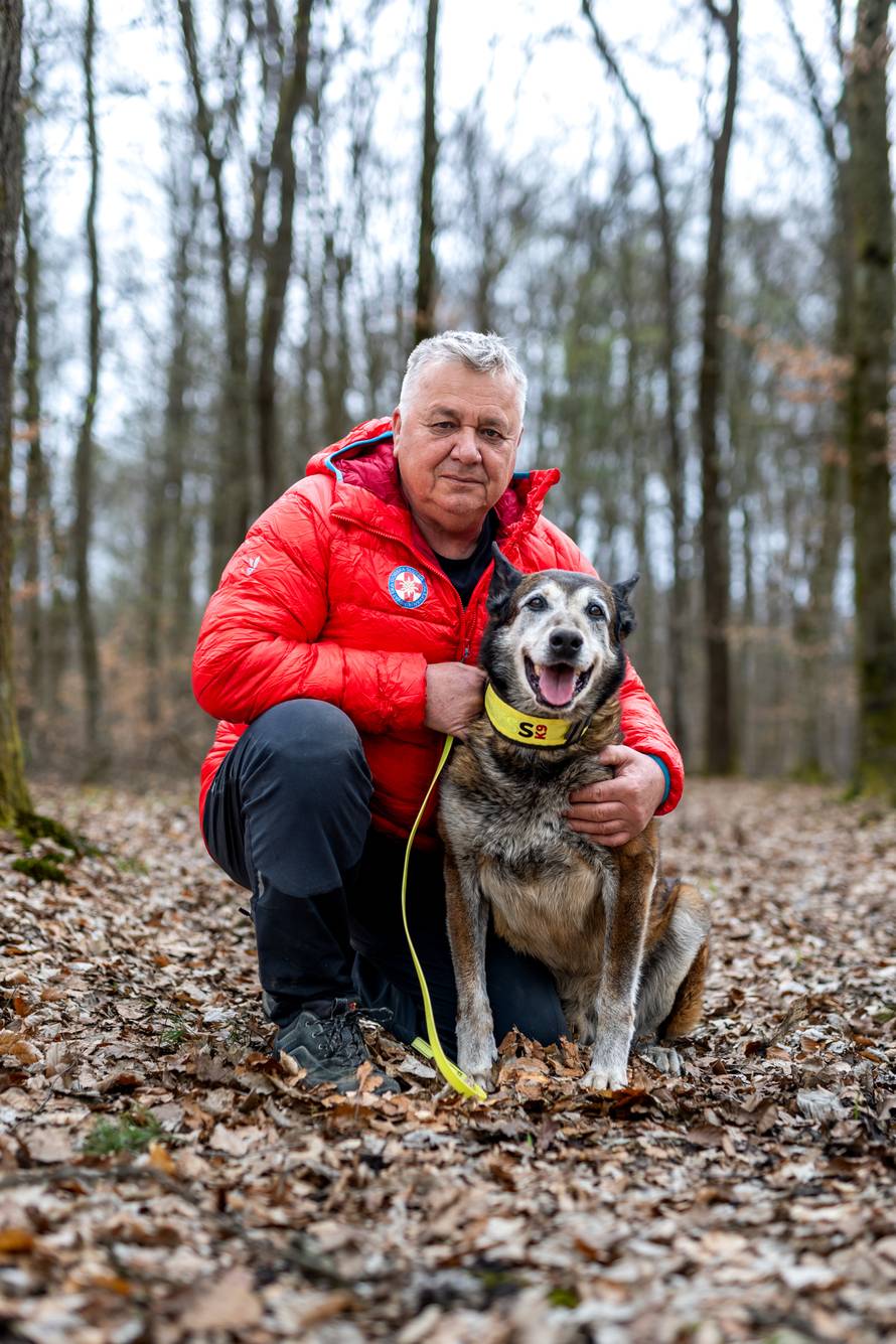 24sata Zagreb: HGSS-ov potražni pas Dracko i njegov vodič Kruno Stipetić