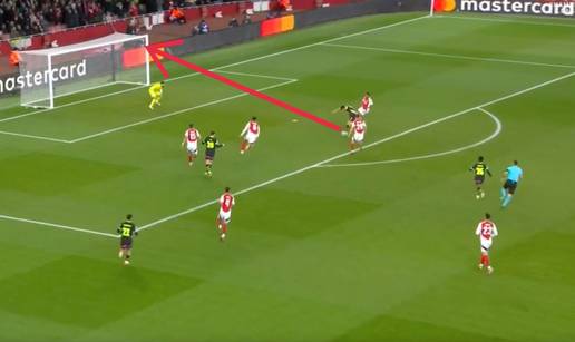 VIDEO Ivan Perišić majstorski zabio u rašlje protiv Arsenala