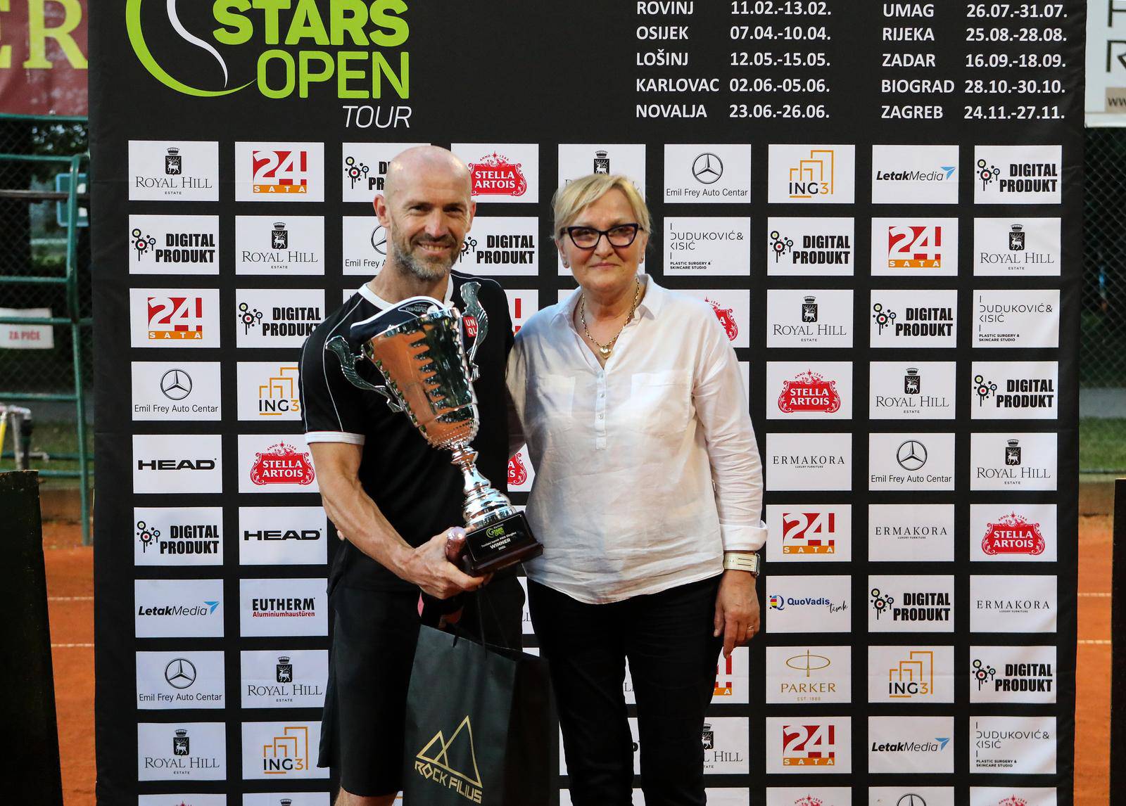 Karlovac: Završen je teniski turnir Stars Open Tour 