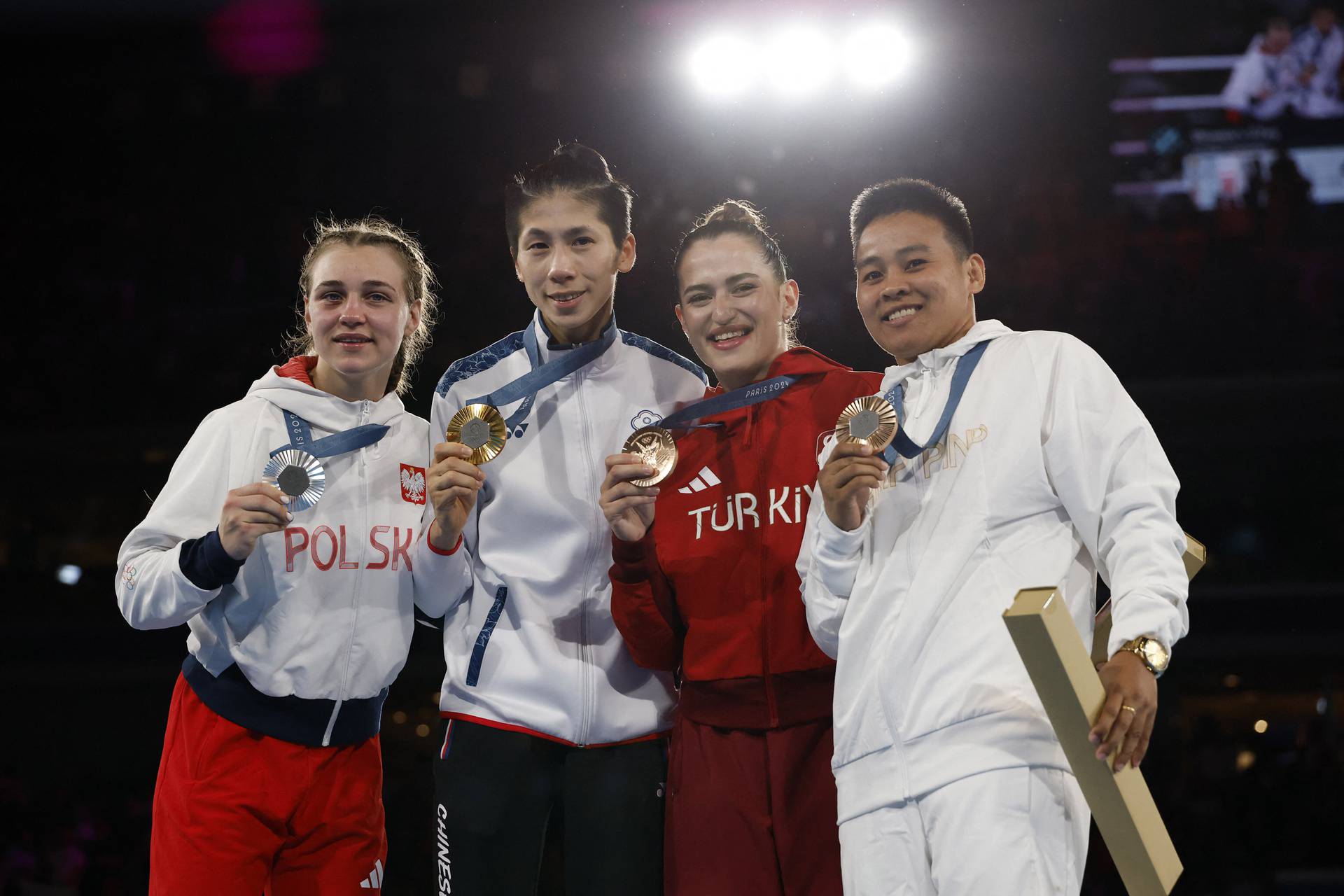 Boxing - Women's 57kg - Victory Ceremony