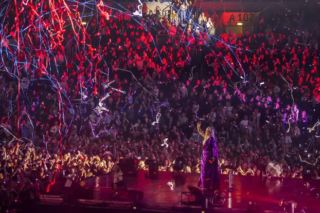 Zagreb: Drugi koncert Lepe Brene u Areni Zagreb
