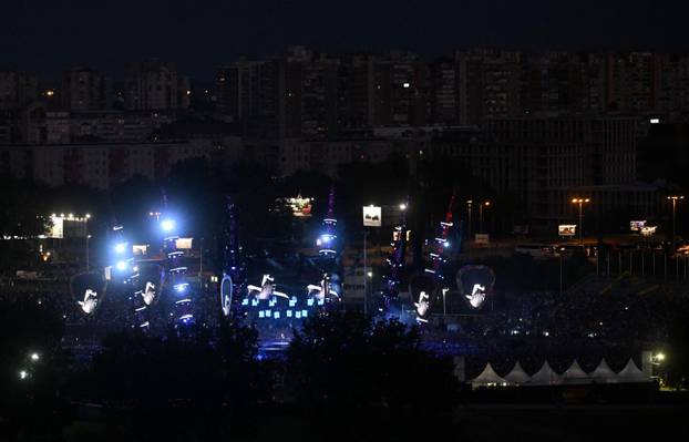 Pogled na koncert Eda Sheerana na Zagrebačkom Hipodromu