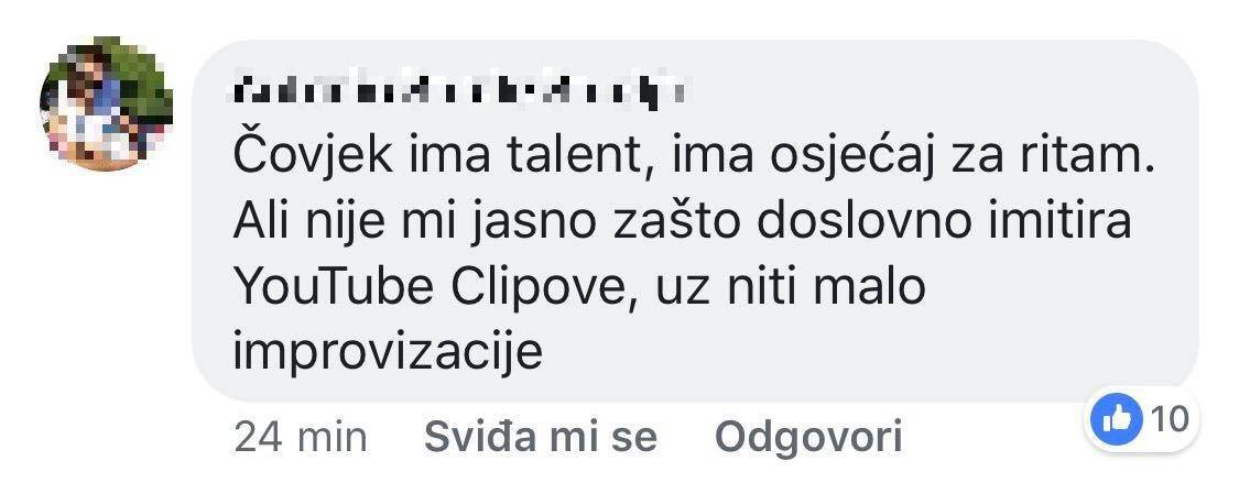 Gledatelji: Đulijano je iskopirao američkog plesača Fika-Shuna