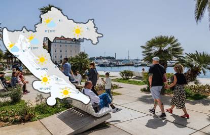 Proljeće u punom jeku: U utorak temperature idu do 25 °C. Evo što nas čeka za Praznik rada...