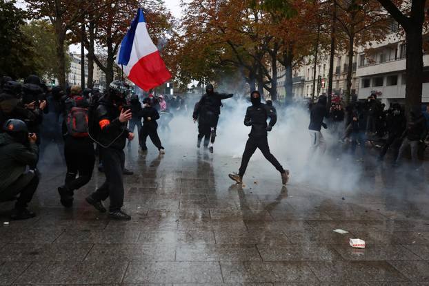 Second nationwide day of protests against the cost of living in France