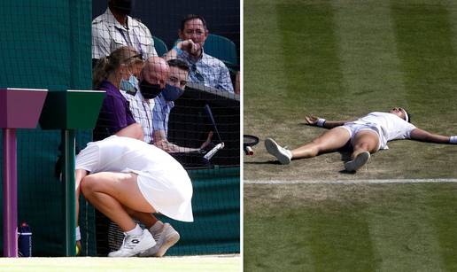 VIDEO Povratila na meč-lopti pa izbacila osvajačicu Wimbledona