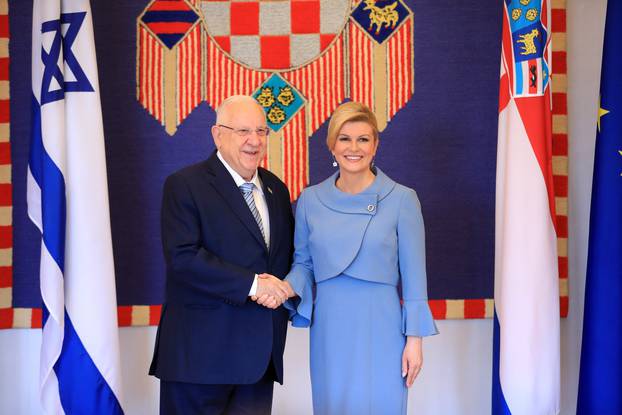 Zagreb: Predsjednik DrÅ¾ave Izrael Reuven Rivlin na PantovÄaku