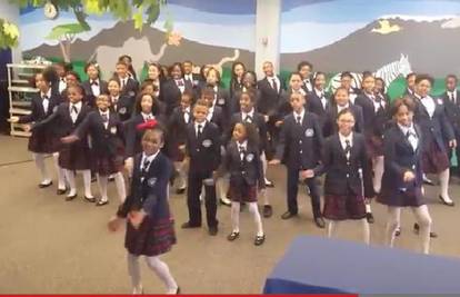 Odlična obrada: Zbor osnovne škole otpjevao hit 'Happy'