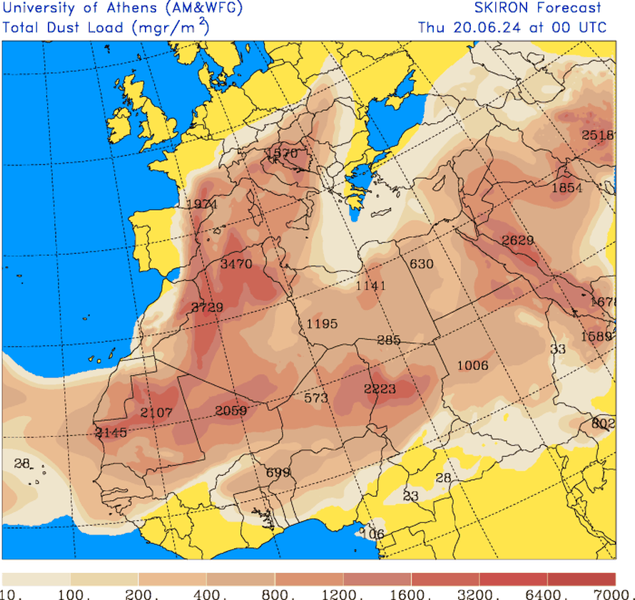 Pogledajte satelitske snimke: Ogromna količina saharskog pijeska stigla i do Hrvatske