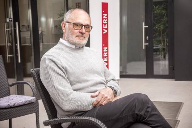 Zagreb: Vlatko Cvrtila, rektor Sveu&ccaron;ili&scaron;ta VERN'