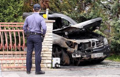 Policija utvrdila: Auto Mira Čalušića namjerno je zapaljen